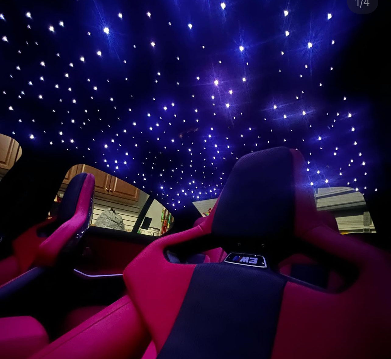 1000PCS RGBW MULTICOLOR STARLIGHT HEADLINER KIT